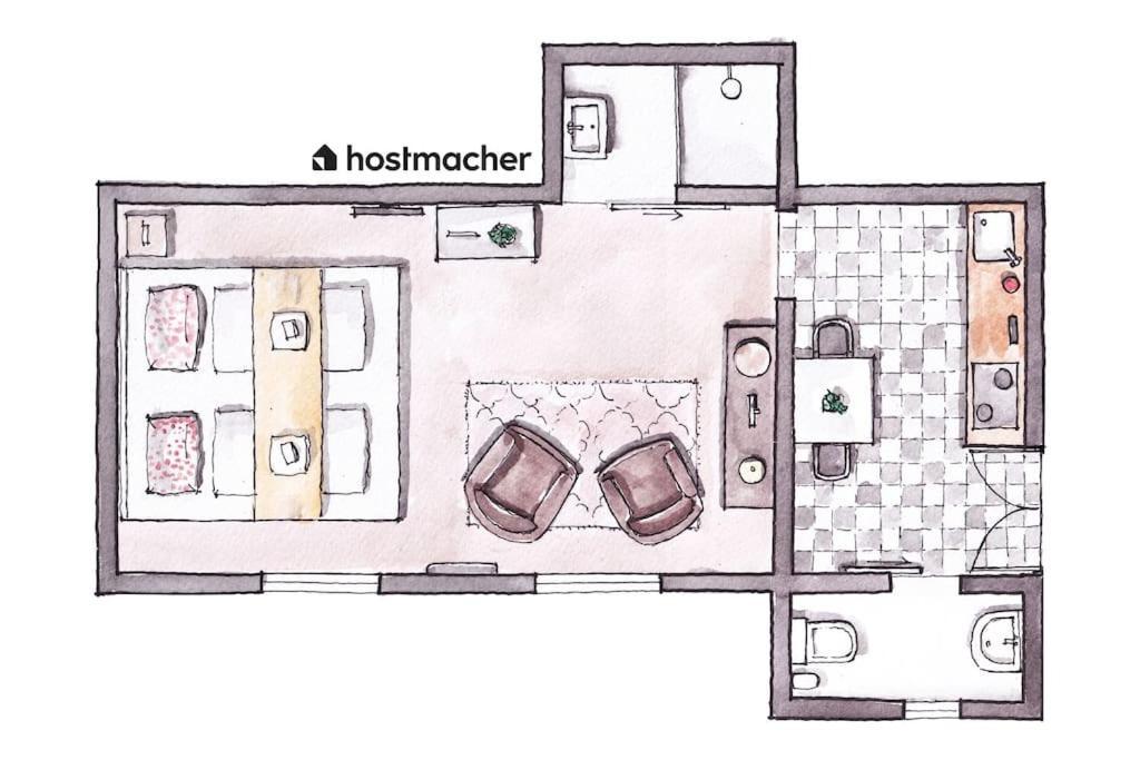 Apartmán Practical 1Br Flat By Center By Hm Vídeň Exteriér fotografie